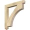 Ekena Millwork Westlake Arts & Crafts Rough Sawn Bracket, Douglas Fir, 4"W x 34"D x 34"H BKT04X34X34WTL03RDF - alternate 1